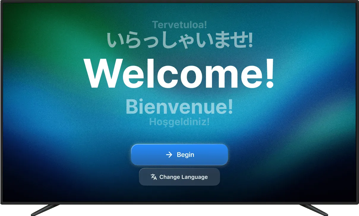 InStay Smart TV Standby screen